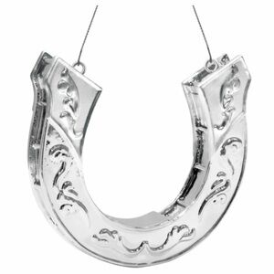 Beyonce Cowboy Carter Silver Horseshoe Christmas Ornament PRESALE